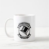 VFA-14カスタムなビールステインw/callの印 コーヒーマグカップ (左)
