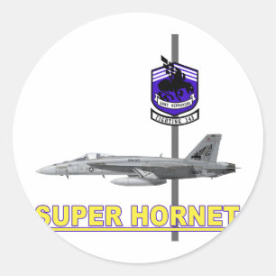 VFA-143 "Pukin"はF-18スズメバチの後をつけます ラウンドシール