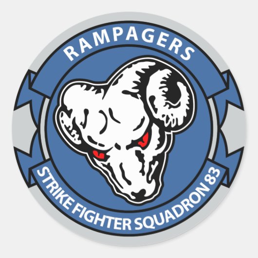 VFA - 83 – ストライクファイター艦隊83 ラウンドシール (正面)