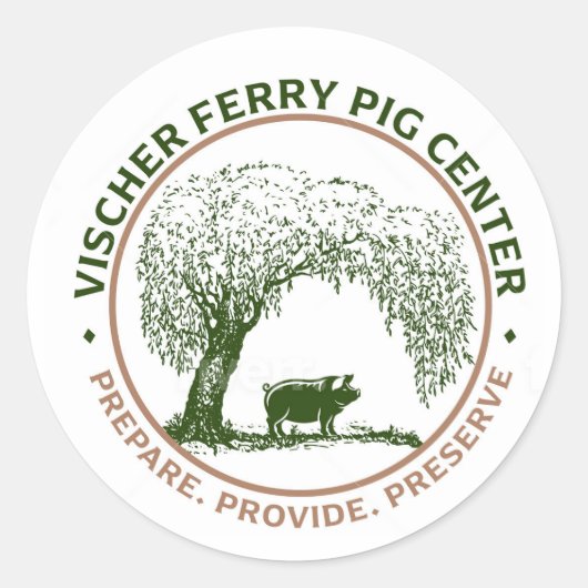 VFPCスタンプ ラウンドシール (正面)