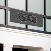 VFR 横断幕 (ビルの外側)