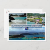 VGイギリスヴァージン諸島 – ポストカード (正面/裏面)
