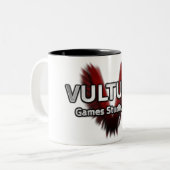 VGSのロゴのマグ ツートーンマグカップ (正面左)