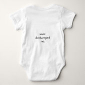 vhelmet、iking、訓練… ベビーボディスーツ (裏面)