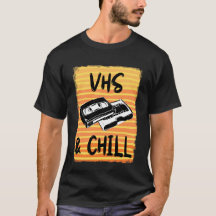 VHSとCHILLレトロTシャツ