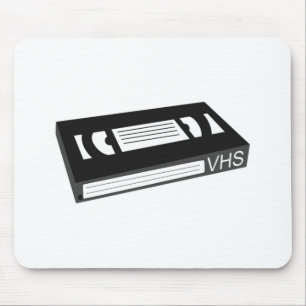 VHSのカセットテープ マウスパッド