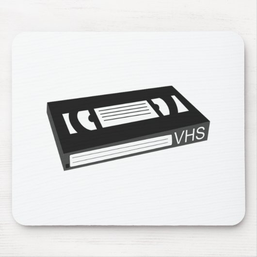 VHSのカセットテープ マウスパッド (正面)
