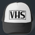 VHSのトラック運転手の帽子 キャップ<br><div class="desc">レトロおよびヴィンテージ!</div>
