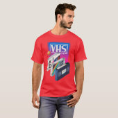 VHSの世界 Tシャツ (正面フル)