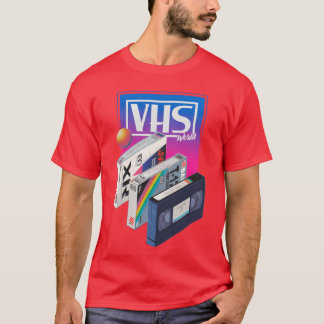 VHSの世界 Tシャツ