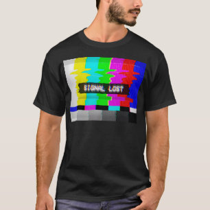 Vhsエラー – 信号ケーブ失ったルTvスクランブル Tシャツ