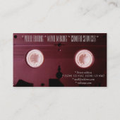 VHSカセットビデオテープカバー 名刺 (裏面)