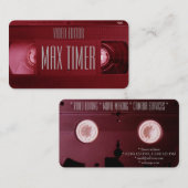 VHSカセットビデオテープカバー 名刺 (正面/裏面)