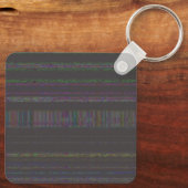 VHSグリッチバリアント3キーチェーン キーホルダー (裏面)