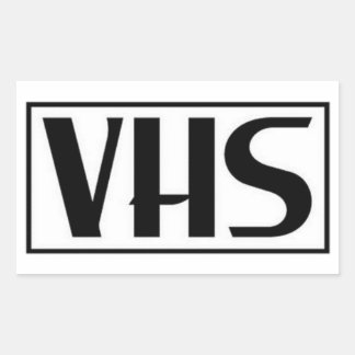 VHSスタンプ 長方形シール
