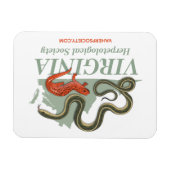 VHSロゴマグネット マグネット (横)