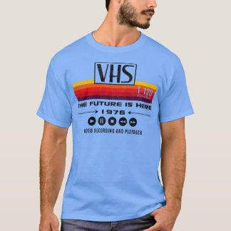 VHS未来は1976年の終わりに擦り切れたなる Tシャツ