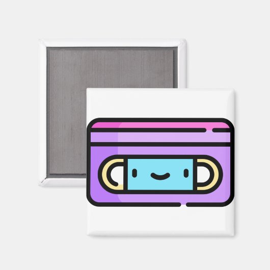 VHS マグネット (正面/裏面)