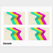 VHS 長方形シール (シート)