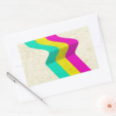 VHS 長方形シール (封筒)