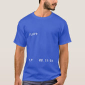 VHS Blue Screen Retro T-Shirt Tシャツ (正面)