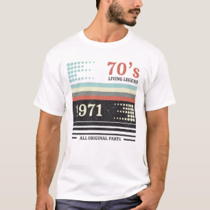 Vhs Cassete 1971年限定版 誕生日ギフトI Tシャツ
