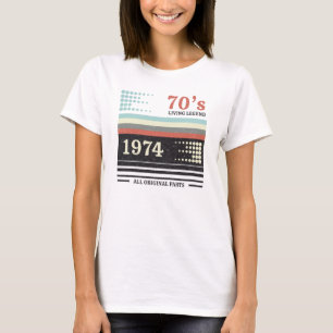 Vhs Cassete 1974年限定版 誕生日ギフトI Tシャツ