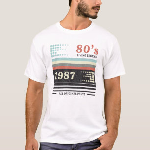 Vhs Cassete 1987年限定版 誕生日 Tシャツ