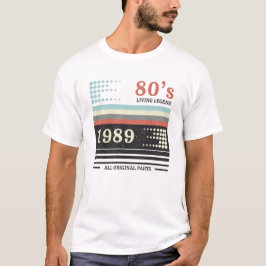 Vhs Cassete 1989限定版 |誕生日 Tシャツ