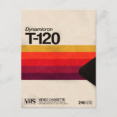 VHS Cassette 80s シーズンポストカード (正面)