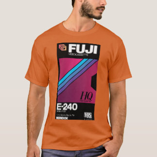 VHS Fuji E240HQ Tシャツ