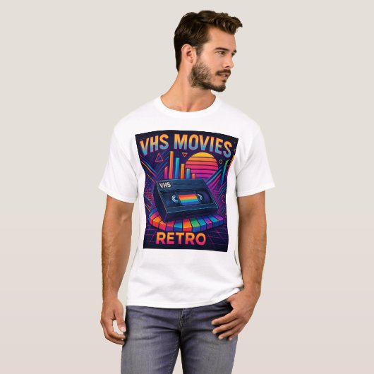 VHS Tシャツ (正面フル)