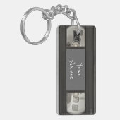 VHS Videokassette キーホルダー (正面左)