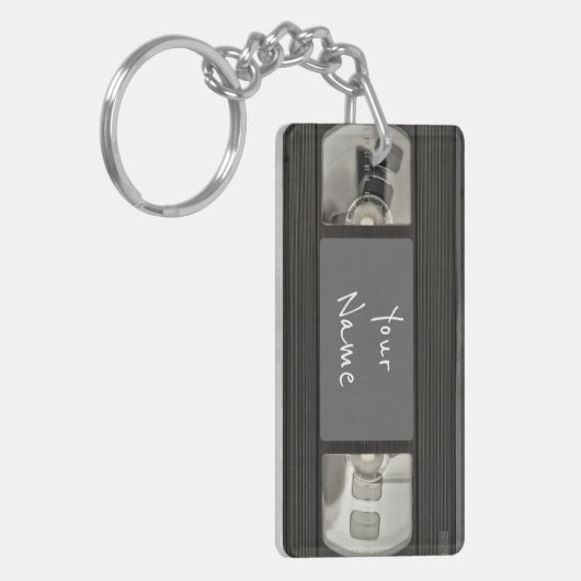 VHS Videokassette キーホルダー (正面左)