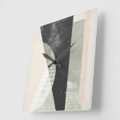 VIの外側 スクエア壁時計 (傾斜)