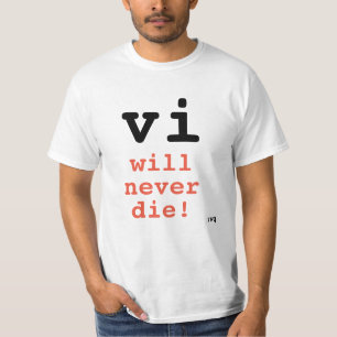 viは決して死なない! tシャツ