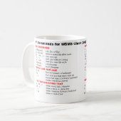 VIマグwordv3 コーヒーマグカップ (正面左)