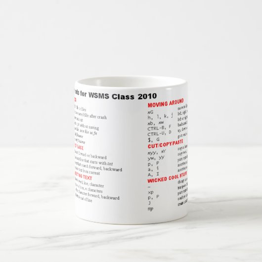 VIマグwordv3 コーヒーマグカップ (中央)