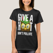 Vi与えを汚さない動揺してWoodsy Owl Tシャツ (正面)