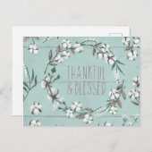 VI賛美ミント |感謝と賛美 ポストカード (正面/裏面)