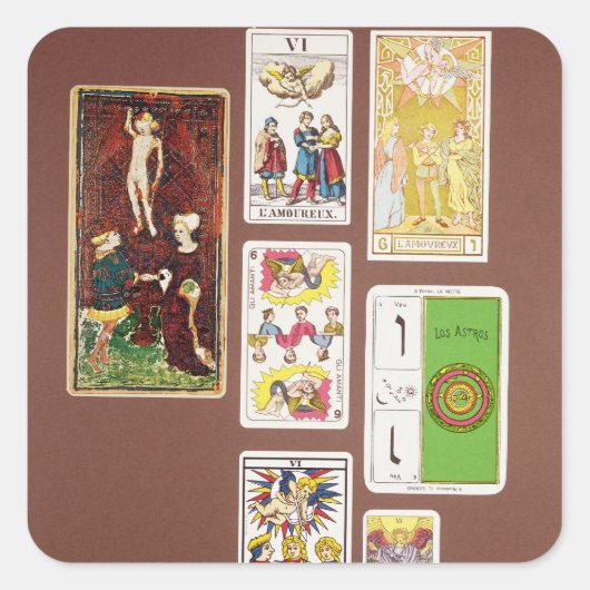 VI.恋人たち スクエアシール (正面)