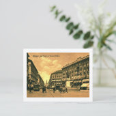 Via Dante da Piazza Elitica,ミラノ,イタリアヴィンテージ ポストカード (スタンド正面)