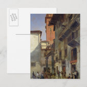 Via Mazzanti, Verona, 1880 ポストカード (正面/裏面)