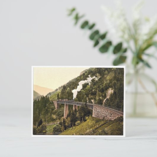 Viaduct and gorge, Hollenthal, Black Forest, Badde ポストカード (スタンド正面)