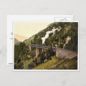 Viaduct and gorge, Hollenthal, Black Forest, Badde ポストカード (正面/裏面)