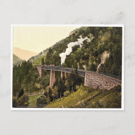 Viaduct and gorge, Hollenthal, Black Forest, Badde ポストカード (正面)