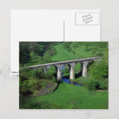 Viaduct, Monsal Dale, Peak District, Derbyshire, U ポストカード (正面/裏面)