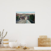 Viaduct View of Center StreetPocatello, ID ポスター (キッチン)