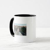 Viaduct View of Center StreetPocatello, ID マグカップ (正面左)