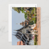 Viaern in Wat Chedi Luang, Chiang Mai，タイ シーズンポストカード (正面/裏面)